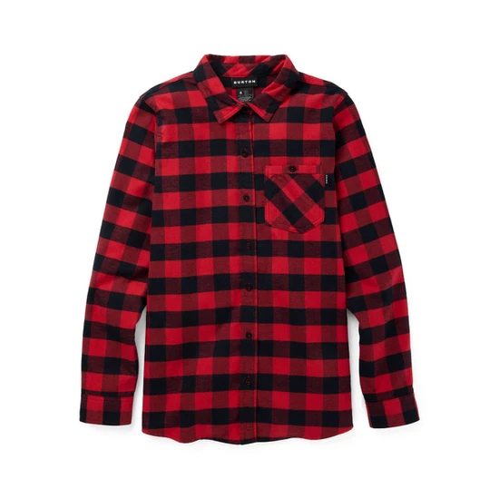 Damska Koszula Flanelowa Burton Favorite (Tomato Buffalo Plaid) FW24_1