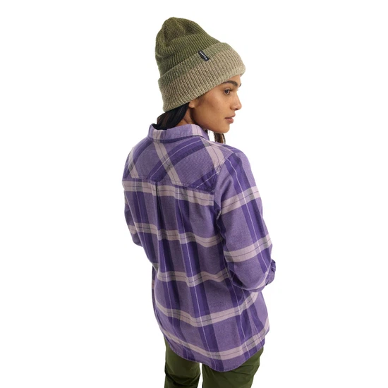 Damska Koszula Flanelowa Burton Favorite (Elderberry Sparse Plaid) FW23_2 thumbnail