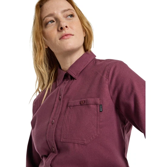 Damska Koszula Flanelowa Burton Favorite (Almandine) FW24_4