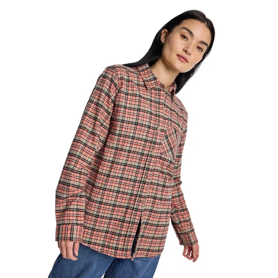 Damska Koszula Flanelowa Burton Favorite (Peach Echo Check) FW25_1