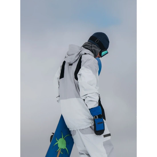 Kurtka Snowboardowa Burton GORE-TEX Carbonate Anorak (Gray Cloud/Silver Sconce) FW23_2