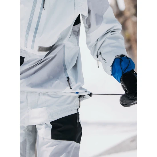 Kurtka Snowboardowa Burton GORE-TEX Carbonate Anorak (Gray Cloud/Silver Sconce) FW23_7