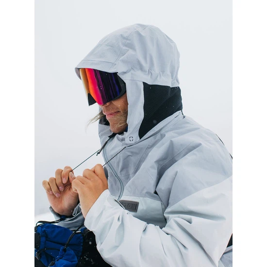 Kurtka Snowboardowa Burton GORE-TEX Carbonate Insulated (Gray Cloud/Silver Sconce) FW23_4 thumbnail