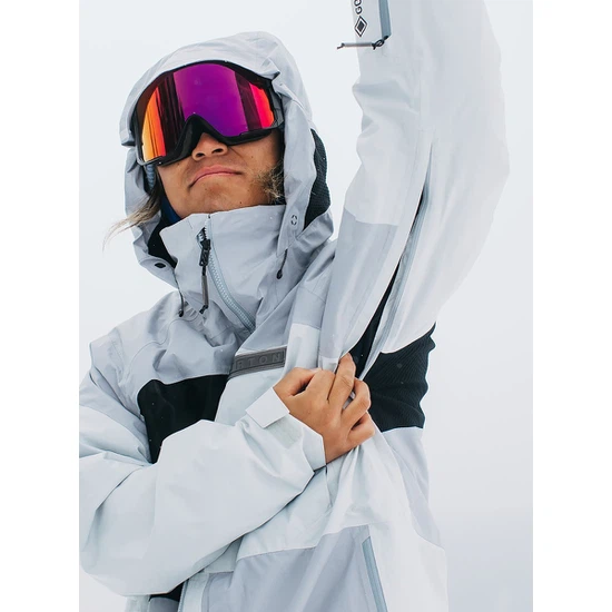 Kurtka Snowboardowa Burton GORE-TEX Carbonate Insulated (Gray Cloud/Silver Sconce) FW23_6 thumbnail