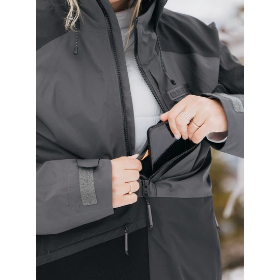 Damska Kurtka Snowboardowa Burton GORE-TEX Carbonate Anorak (Magnet/Summit Gray) FW23_6 thumbnail