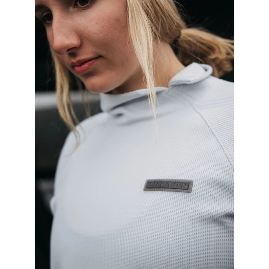 Damska Bluza Aktywna Burton Carbonate (Gray Cloud) FW23_4