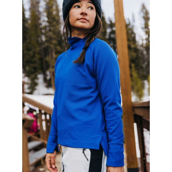 Damska Bluza Aktywna Burton Carbonate (Jake Blue) FW23_1