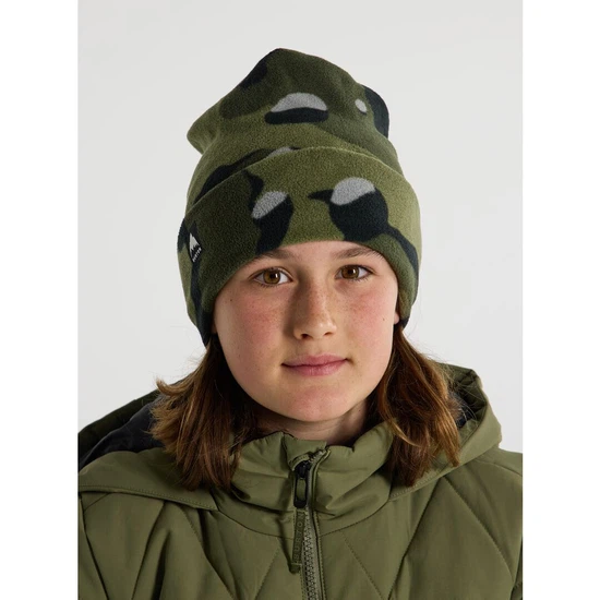 Dziecięca Czapka Zimowa Burton Burke (Forest Moss Cookie Camo) FW24_1 thumbnail