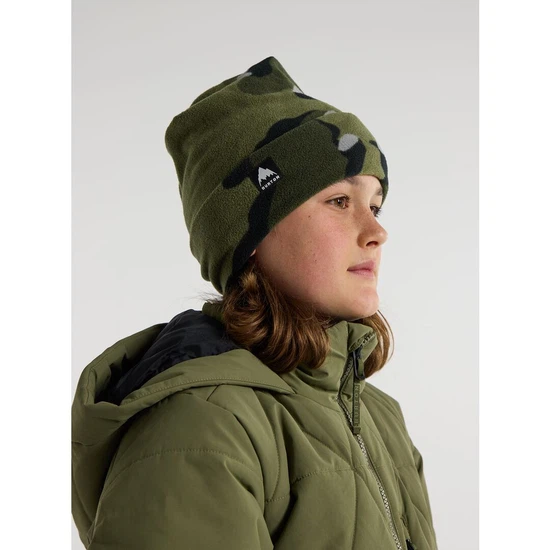 Dziecięca Czapka Zimowa Burton Burke (Forest Moss Cookie Camo) FW24_2 thumbnail