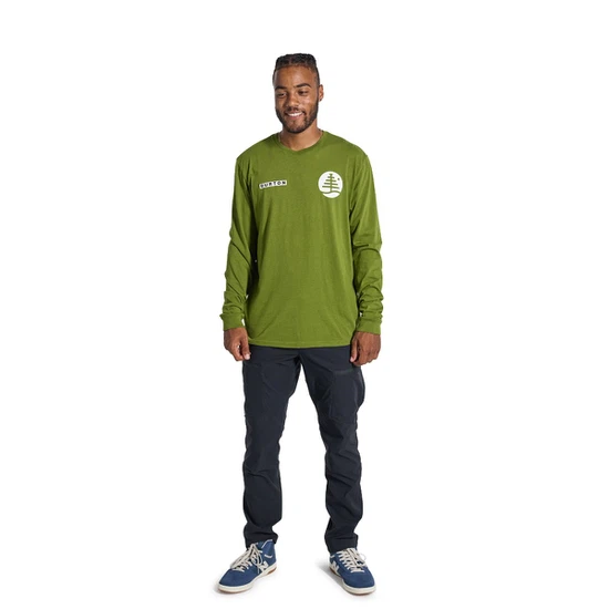 Longsleeve Burton Forager (Calla Green) FW23_3