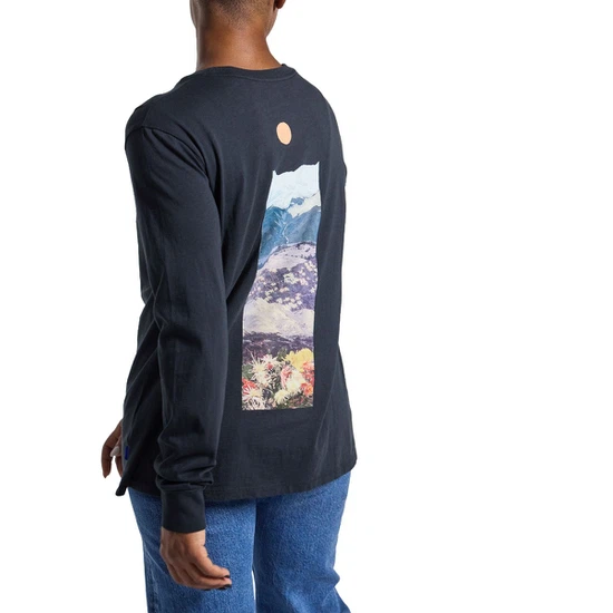 Damski Longsleeve Burton Storyboard (True Black) FW23_2