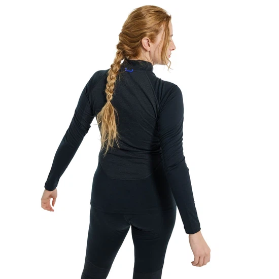 Damska Bluza Aktywna Burton Phayse Merino Quarter-Zip (True Black) FW24_2 thumbnail