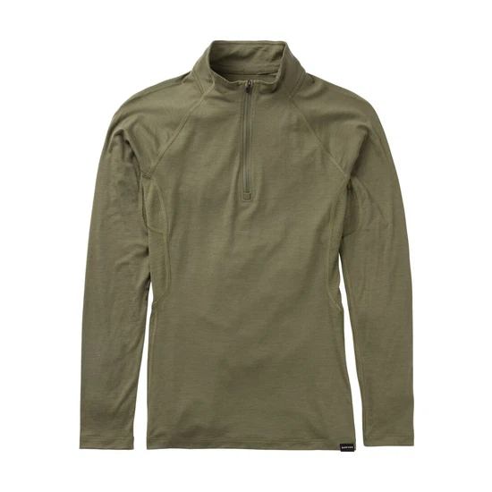 Damska Bluza Aktywna Burton Phayse Merino Quarter-Zip (Forest Moss) FW24_1