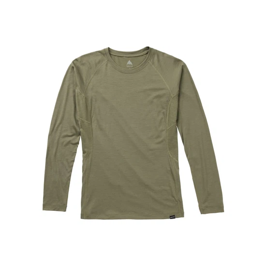 Damska Bluza Aktywna Burton Phayse Merino Crew (Forest Moss) FW24_4