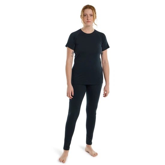 Damska Bluza Aktywna Burton Phayse Merino Tee (True Black) FW24_3