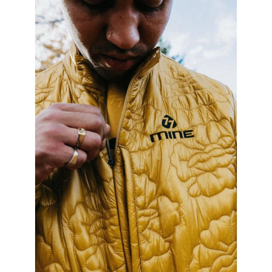 Ocieplacz Burton MINE77 (Shatter Yellow) FW24_1