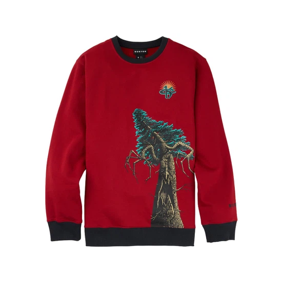 Bluza Burton 1995 Kelly Air Crew (Sun Dried Tomat) SS23_2 thumbnail