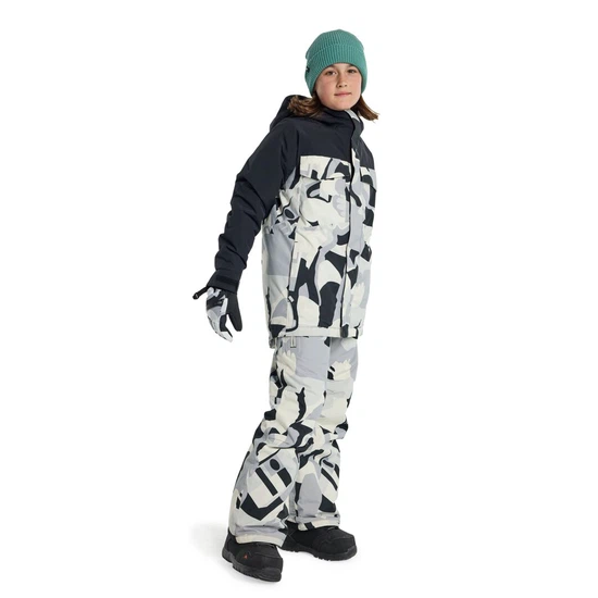 Chłopięca Kurtka Snowboardowa Burton Covert 2.0 2L (True Black/True Black Cosmoblock) FW24_3 thumbnail