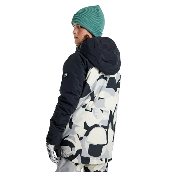Chłopięca Kurtka Snowboardowa Burton Covert 2.0 2L (True Black/True Black Cosmoblock) FW24_2 thumbnail