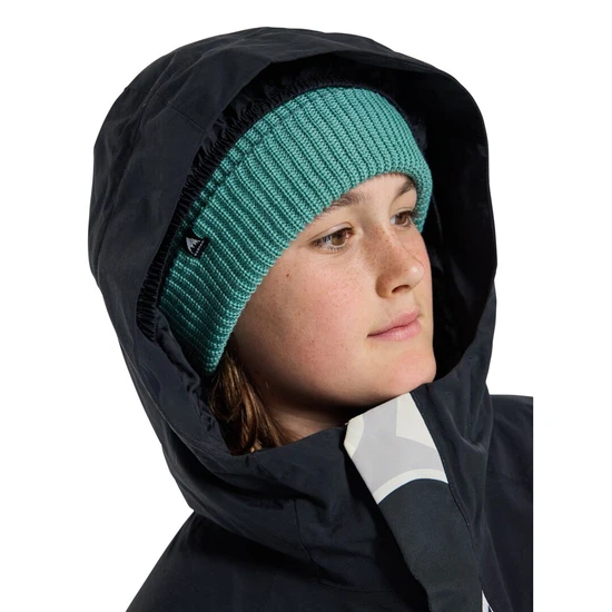 Chłopięca Kurtka Snowboardowa Burton Covert (True Black/True Black Cosmoblock) FW24_4 thumbnail