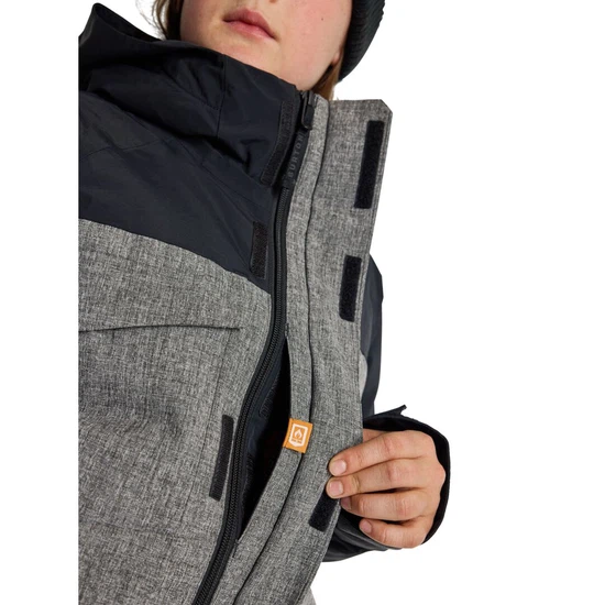 Chłopięca Kurtka Snowboardowa Burton Covert 2.0 2L (True Black/Bog Heather) FW24_8 thumbnail