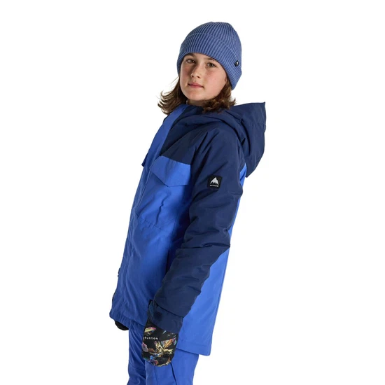 Chłopięca Kurtka Snowboardowa Burton Covert 2.0 2L (Dress Blue/Amparo Blue) FW24_1 thumbnail