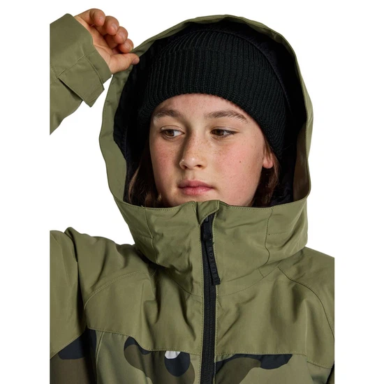 Dziecięca Kurtka Snowboardowa Burton Lodgepole (Forest Moss/Forest Moss Cookie Camo) FW24_3