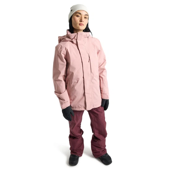 Damska Kurtka Snowboardowa Burton Jet Ridge 2L (Powder Blush) FW24_3