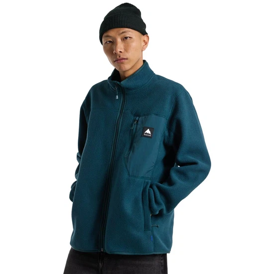 Bluza Aktywna Burton Cinder FZ (Deep Emerald) FW25_1