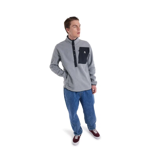 Bluza Aktywna Burton Cinder PO (Gray Heather) FW26_4 thumbnail