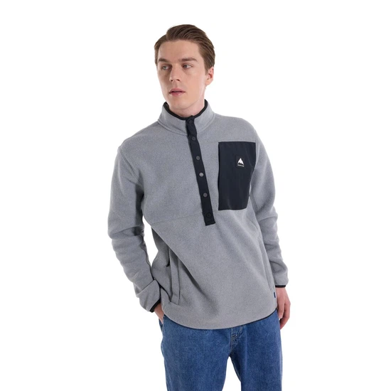 Bluza Aktywna Burton Cinder PO (Gray Heather) FW26_1