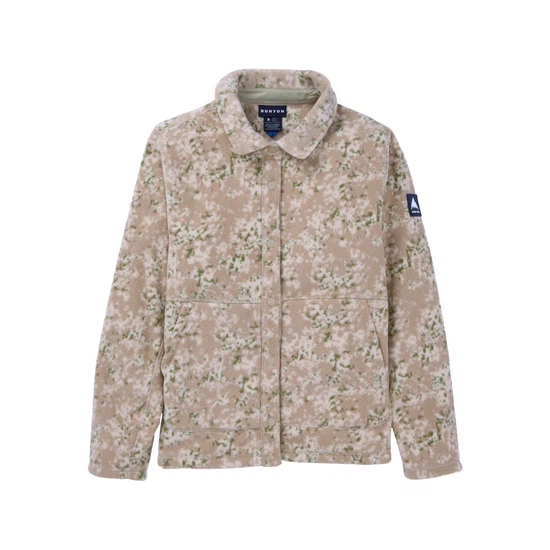 Damska Bluza Aktywna Burton Cinder Snap-Up (Snowfall Camo) FW25_5 thumbnail
