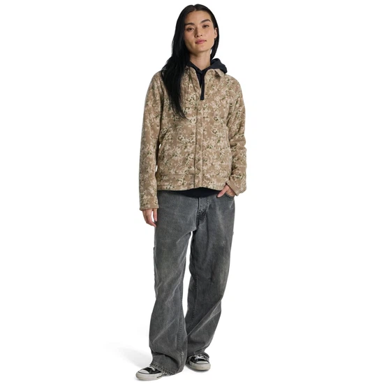 Damska Bluza Aktywna Burton Cinder Snap-Up (Snowfall Camo) FW25_4