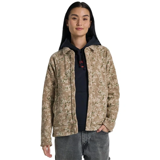 Damska Bluza Aktywna Burton Cinder Snap-Up (Snowfall Camo) FW25_1 thumbnail