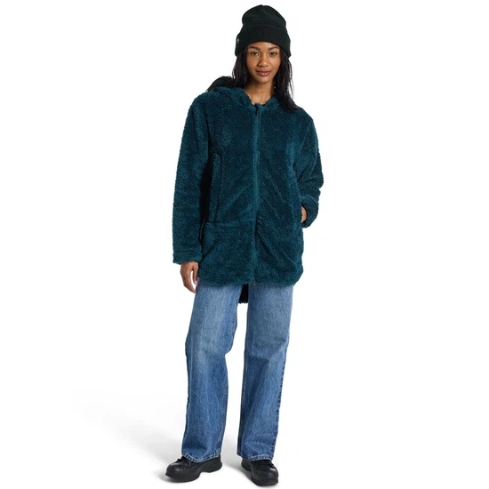 Damska Bluza Burton Minxy High Loft FZ (Deep Emerald) FW25_4