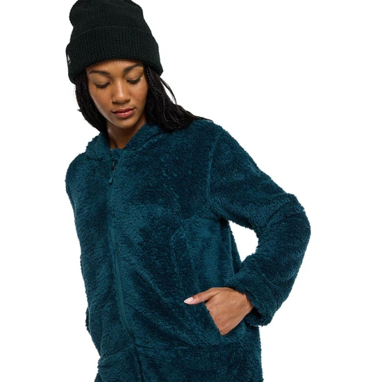 Damska Bluza Burton Minxy High Loft FZ (Deep Emerald) FW25_3