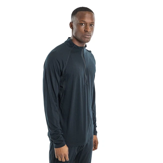 Bluza Aktywna Burton Phayse Merino Quarter-Zip (True Black) FW24_1 thumbnail