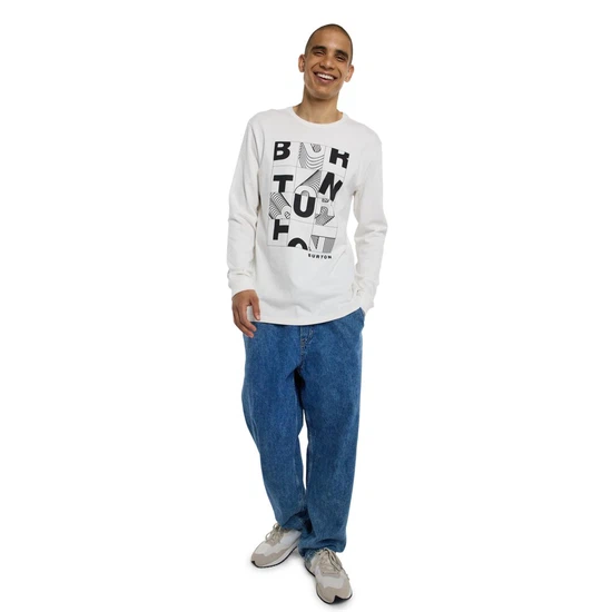 Longsleeve Burton Airshot (Stout White) FW24_3 thumbnail