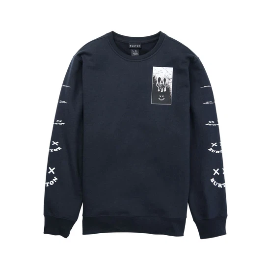 Bluza Burton Skeleton Key 24 Crew (True Black) FW24_5