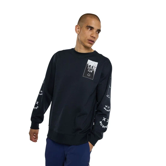 Bluza Burton Skeleton Key 24 Crew (True Black) FW24_1