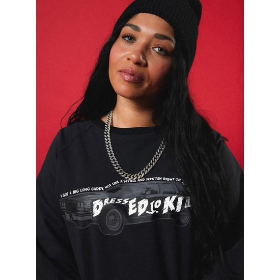 Bluza Aktywna Burton MINE77 X Run DMC Bonded Crew (Black) FW24_4 thumbnail