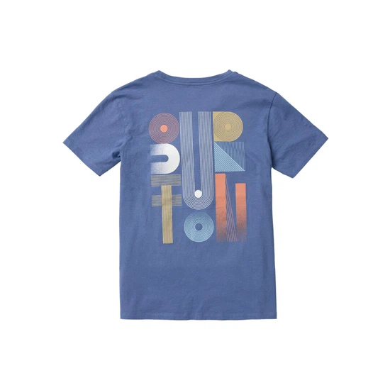 Damska Koszulka Burton Fish 3D 24 (Slate Blue) FW24_6