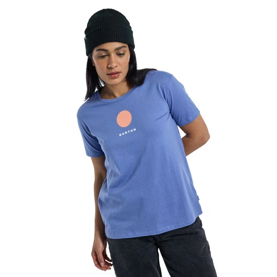 Damska Koszulka Burton Fish 3D 24 (Slate Blue) FW24_1