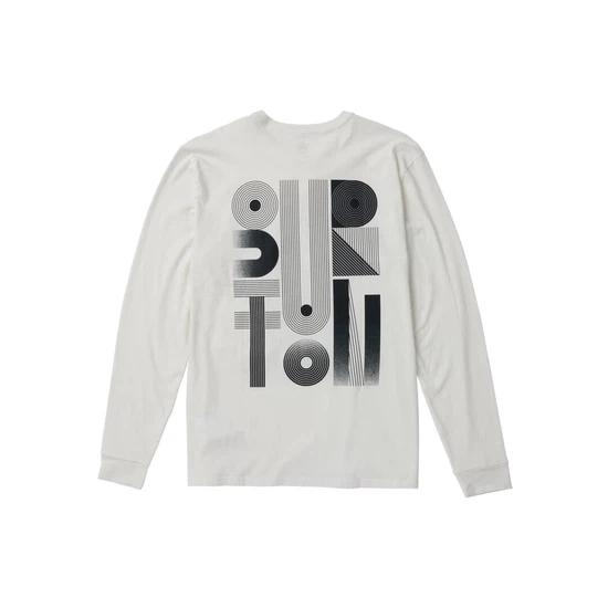 Longsleeve Burton Fish 3D 24 (Stout White) FW24_6