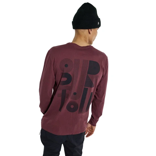 Longsleeve Burton Fish 3D 24 (Almandine) FW24_2