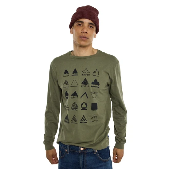 Longsleeve Burton Mistbow (Forest Moss) FW24_1