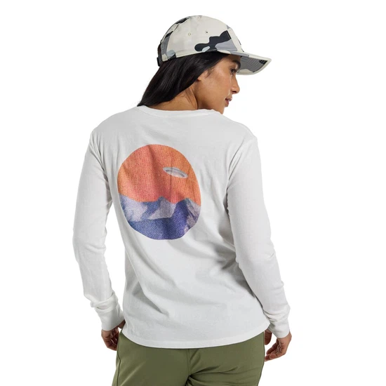 Damski Longsleeve Burton Storyboard 24 (Stout White) FW24_2