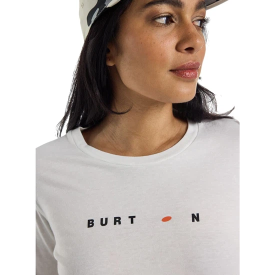 Damski Longsleeve Burton Storyboard 24 (Stout White) FW24_4