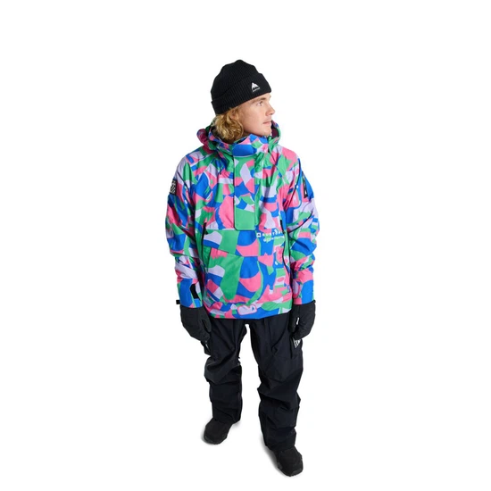 Kurtka Snowboardowa Burton Daybeacon 3L Anorak (Multi Cosmoblock) FW24_4 thumbnail