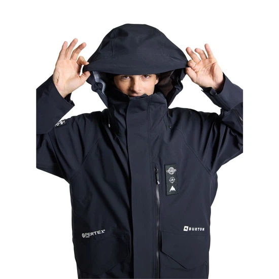 Kurtka Snowboardowa Burton Daybeacon 3L Trench Shell (True Black) FW24_4